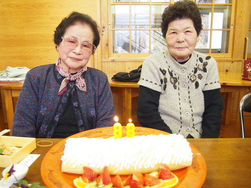 朝倉のおばちゃん、福ちゃんおめでとうございます