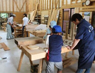 木工教室の写真